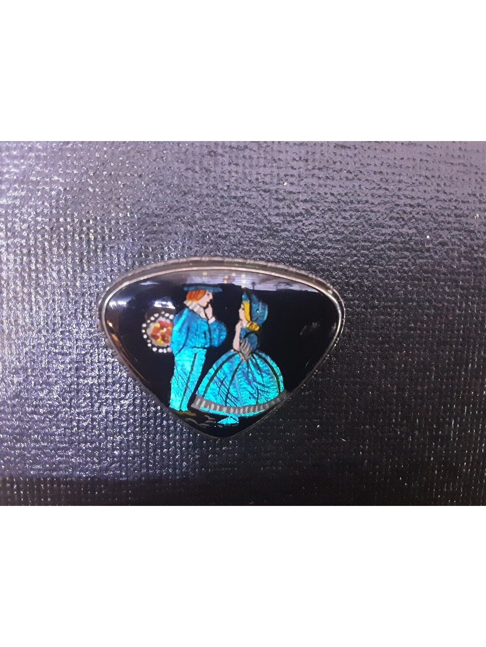 Butterfly Wing Brooch Sterling England